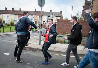 Illustration for article titled You'll Never Flop Alone: Sad Scenes From The Last Of Liverpool's Season